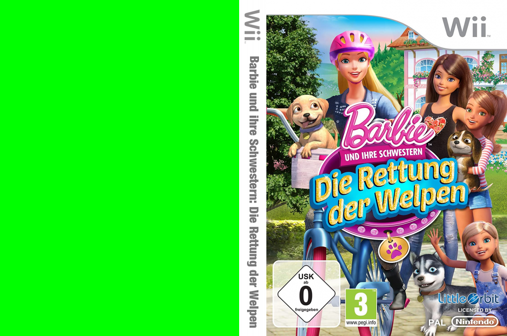 Barbie & Her Sisters - Puppy Rescue — box-texture (DE)