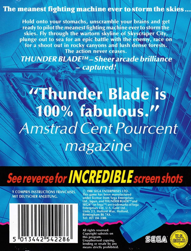 Thunder Blade — box-2D-back (EU)