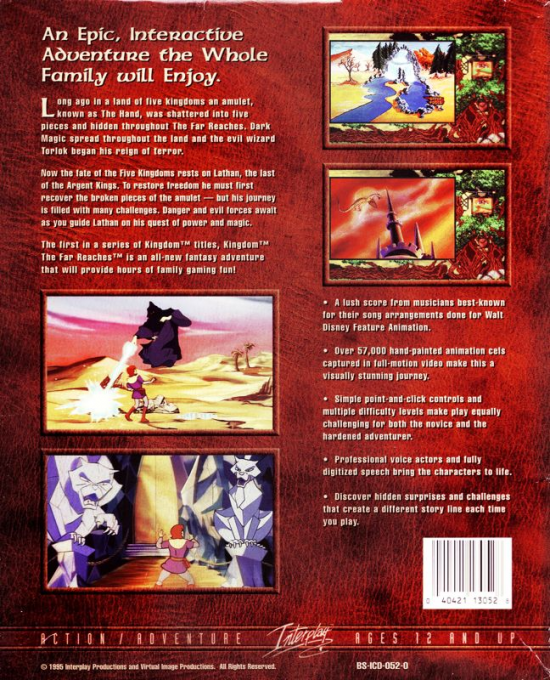 Kingdom - The Far Reaches — box-2D-back (US)