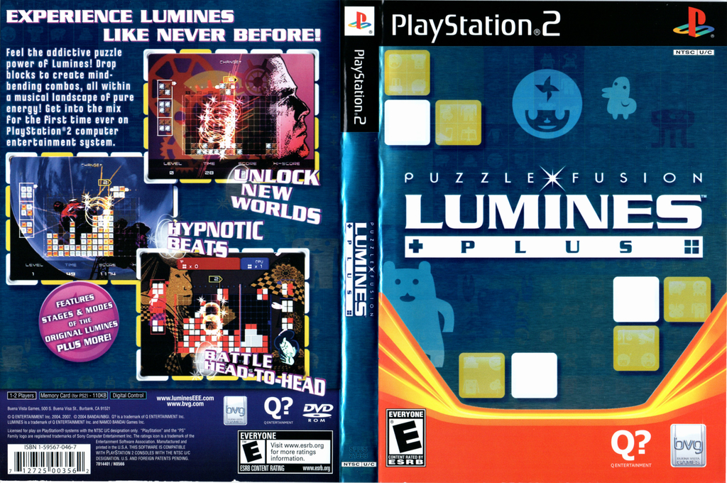 Lumines Plus — box-texture (US)