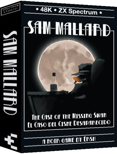 Sam Mallard : The Case of the Missing Swan — box-3D (WOR)
