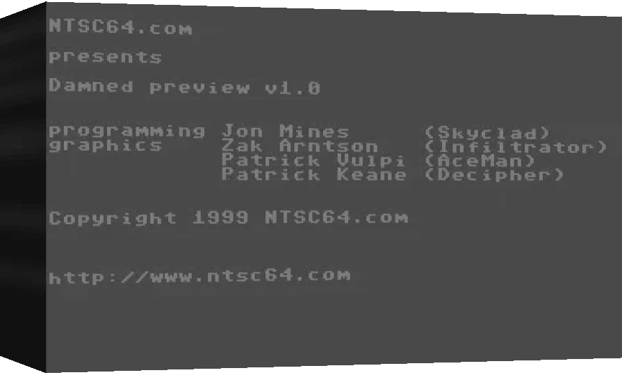 Damned — box-3D (WOR)