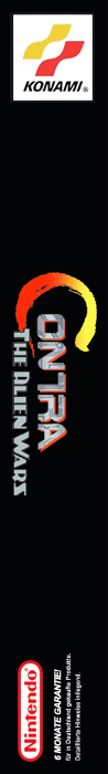 Contra - The Alien Wars — box-2D-side (US)
