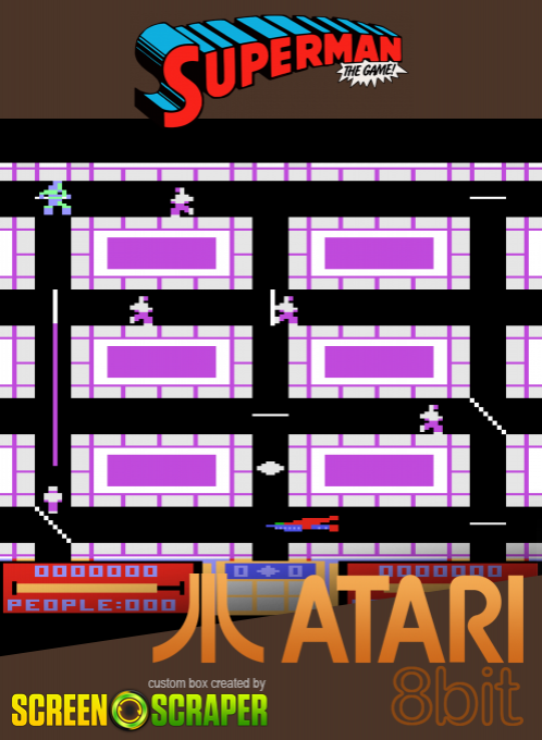 Superman - The Game — box-2D (SS)