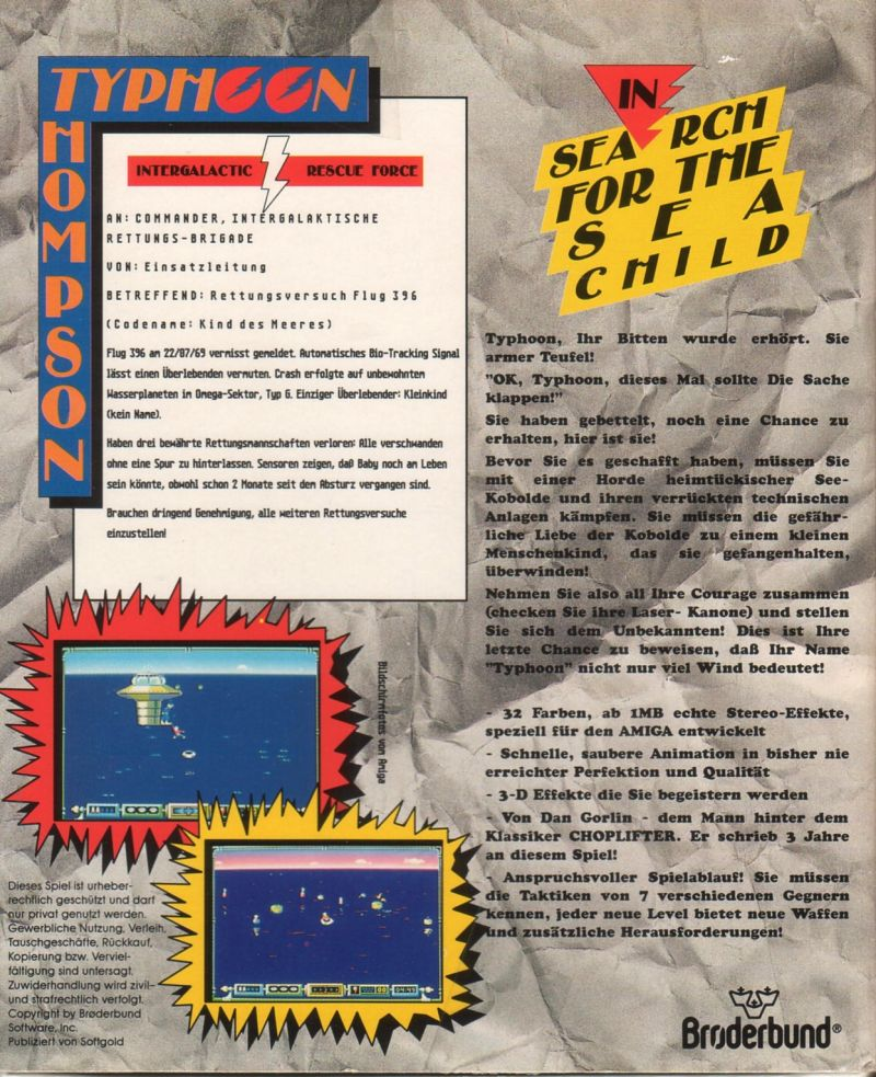 Typhoon Thompson in Search for the Sea Child — box-2D-back (WOR)