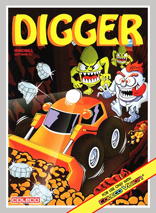 Digger box art