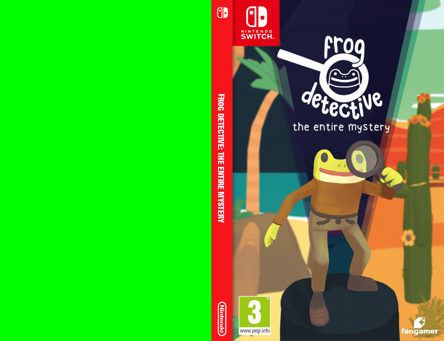 Frog Detective - The Entire Mystery — box-texture (EU)