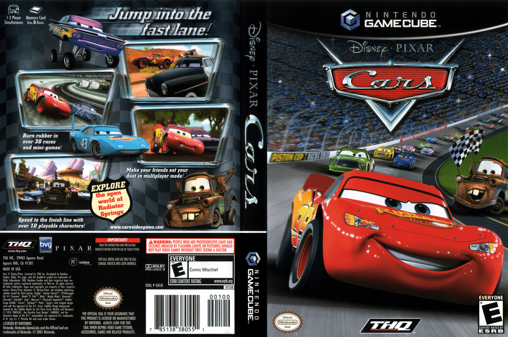 Disney-Pixar Cars — box-texture (US)