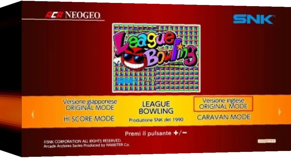 Aca Neogeo League Bowling — box-3D (WOR)