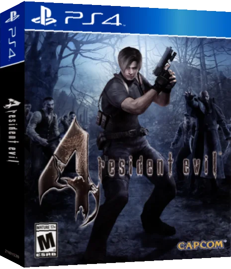 Resident Evil 4 — box-3D (US)