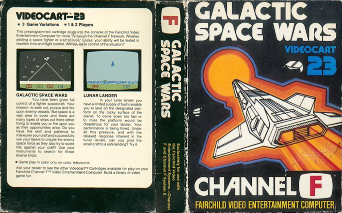 Videocart-23 - Galactic Space Wars — box-texture (US)