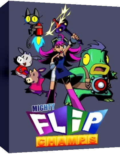Mighty Flip Champs! — box-3D (WOR)