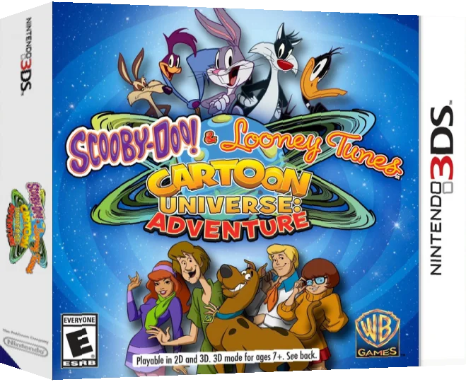 Scooby-Doo & Looney Tunes Cartoon Universe - Adventure — box-3D (US)
