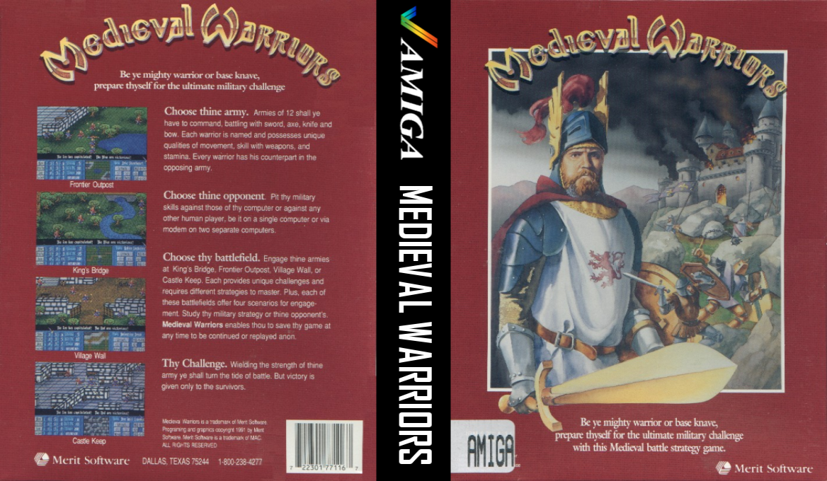 Medieval Warriors — box-texture (US)