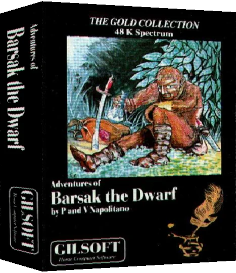 The Adventures of Barsak the Dwarf - The Early Day — box-3D (WOR)