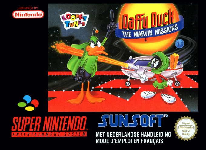 Daffy Duck - The Marvin Missions — box-2D (FR)