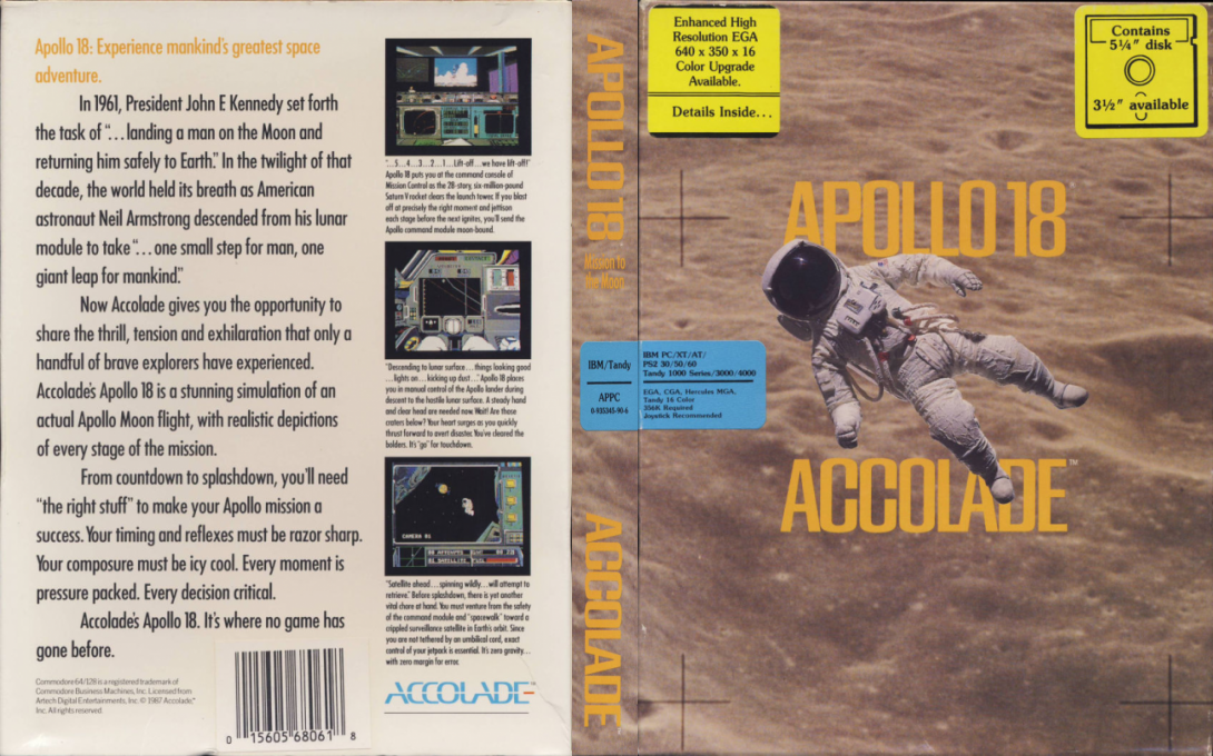 Apollo 18 Mission To The Moon — box-texture (US)