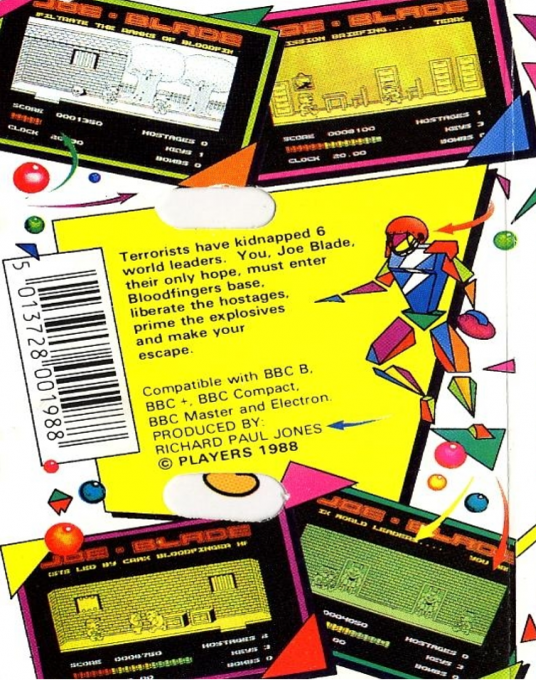 Joe Blade — box-2D-back (EU)