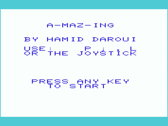 A-maz-ing — sstitle (WOR)
