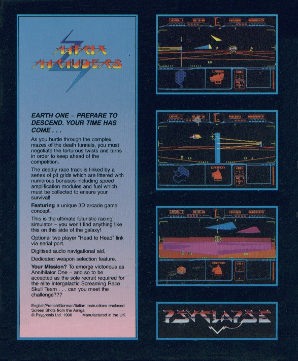 Matrix Marauders — box-2D-back (WOR)