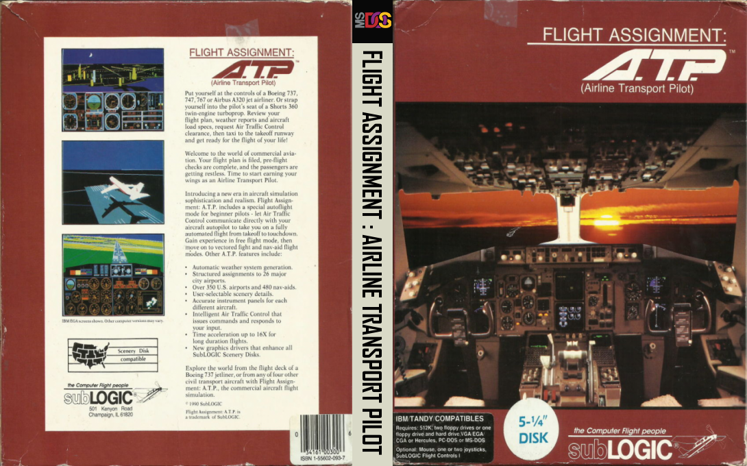Flight Assignment Airline Transport Pilot — box-texture (US)