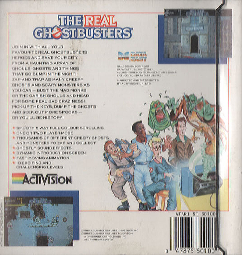 Real Ghostbusters, The — box-2D-back (EU)