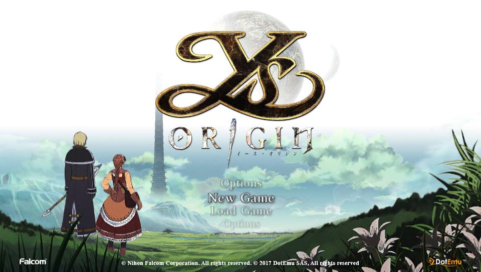 Ys Origin — sstitle (WOR)