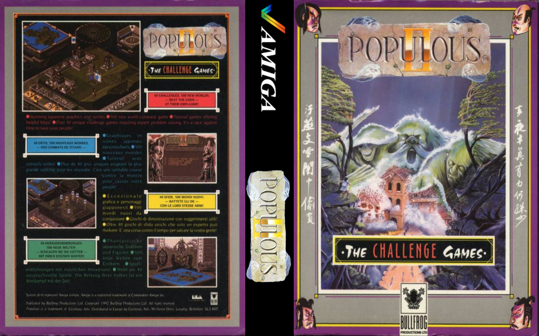 Populous II - The Challenge Games — box-texture (WOR)