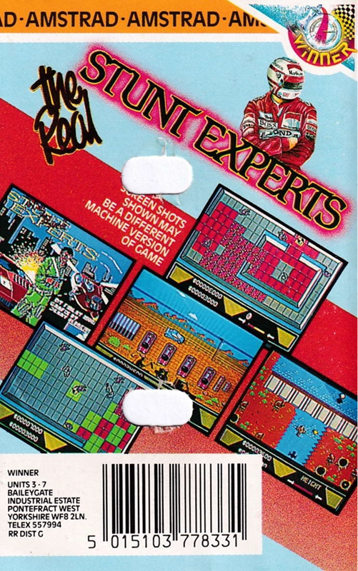 Real Stunt Experts, The — box-2D-back (EU)