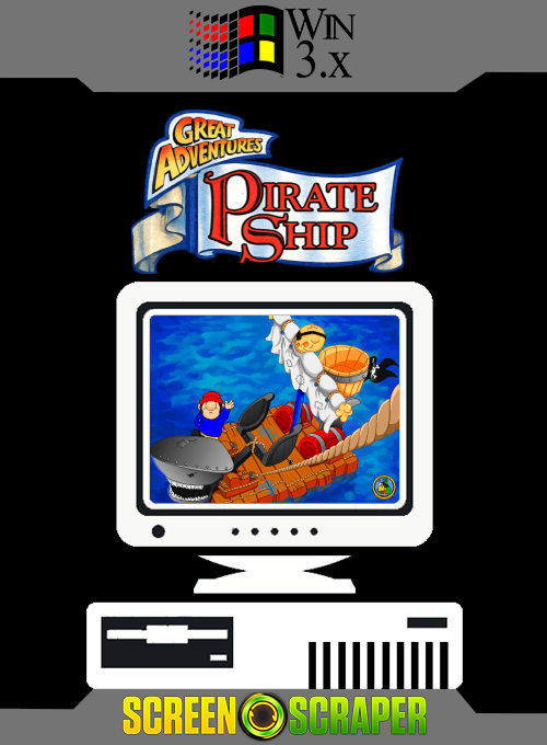 Great Adventures by Fisher-Price: Pirate Ship — box-2D (SS)