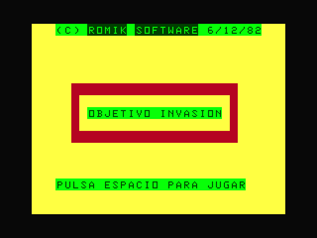 Alto Mando - Objetivo Invasion — sstitle (WOR)