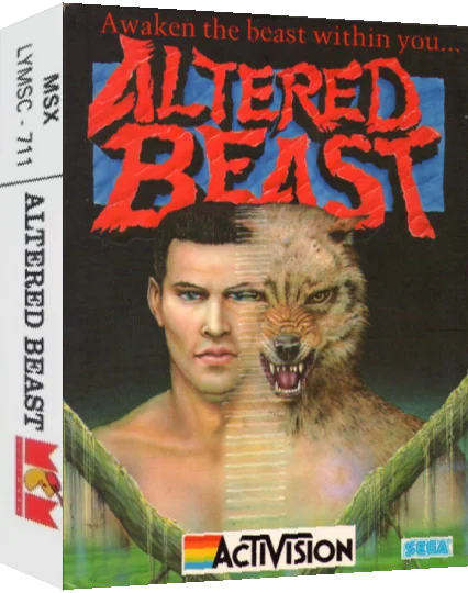 Altered Beast — box-3D (SP)