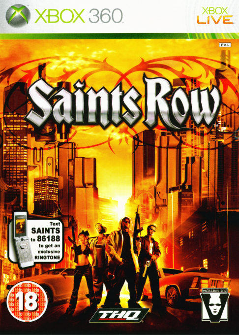 Saints Row — box-2D (UK)