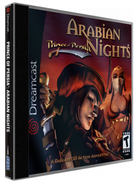 Prince of Persia - Arabian Nights — box-3D (US)