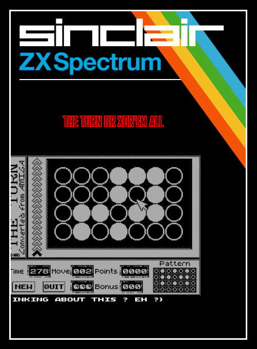 Turn or Xor'em All, The box art