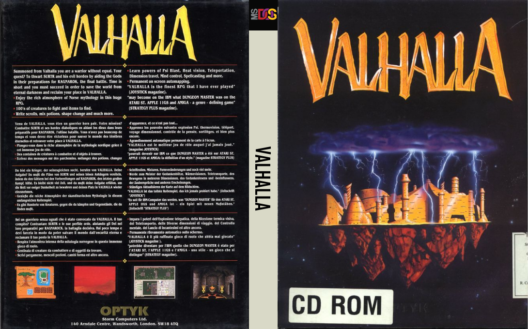Valhalla — box-texture (EU)