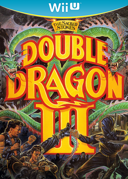 Double Dragon III - The Sacred Stones box art