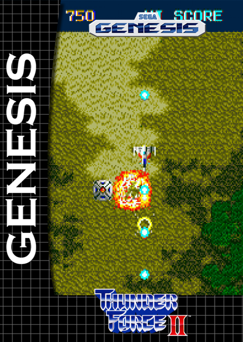 Thunder Force 2 — box-2D (SS)