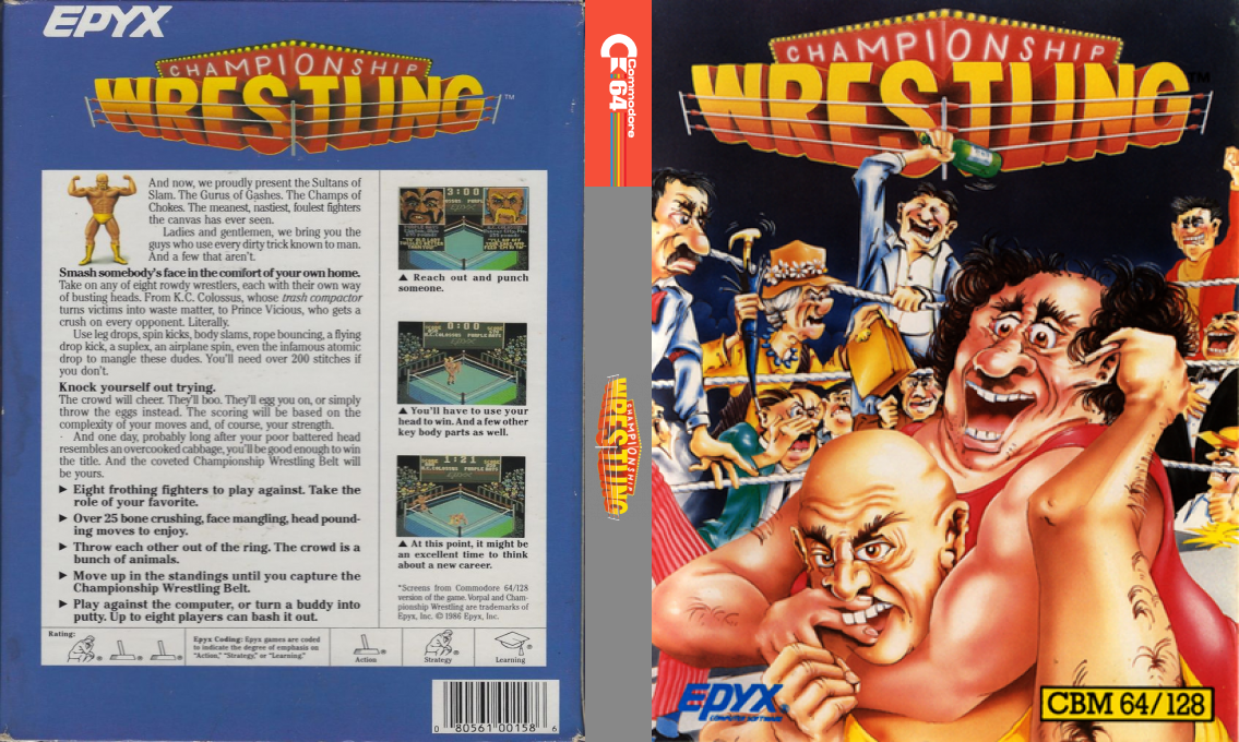 Championship Wrestling — box-texture (US)