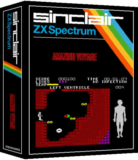 Amazing Voyage — box-3D (SS)