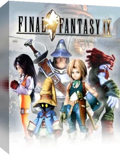 Final Fantasy IX — box-3D (WOR)