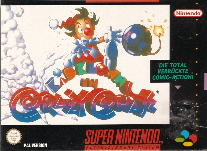 Kid Klown In Crazy Chase — box-2D (DE)