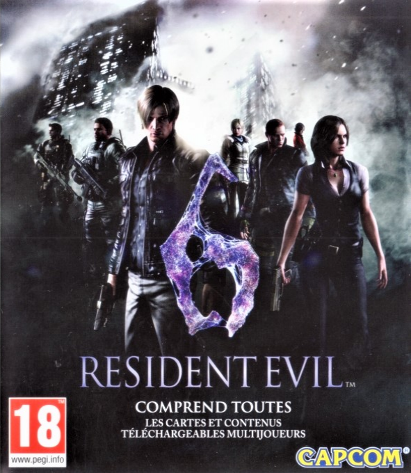 Resident Evil 6 box art