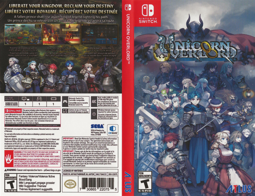 Unicorn Overlord — box-texture (US)