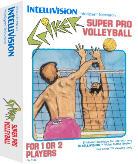 Spiker - Super Pro Volleyball — box-3D (WOR)