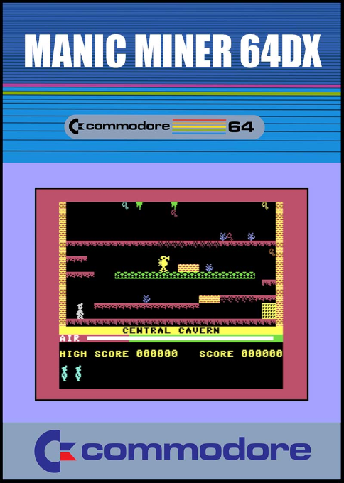 Manic Miner 64DX box art