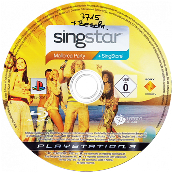 SingStar Mallorca Party — support-2D (EU)