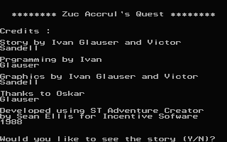 Zuc Accrul's Quest — sstitle (WOR)