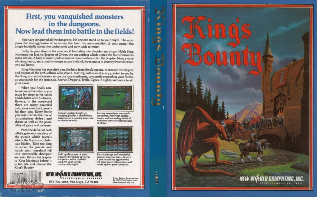 King's Bounty — box-texture (US)
