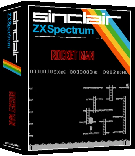 Rocket Man — box-3D (SS)